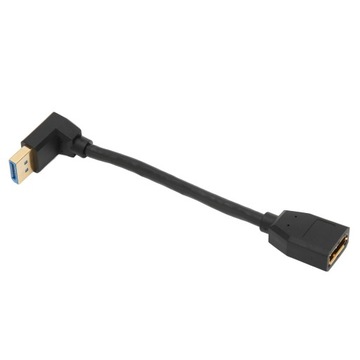 Удлинительный кабель Displayport DP1.4, версия 90 градусов