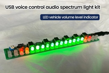 Spektrum светодиод 16см красный зеленый блеск со стороны комплекта DIY