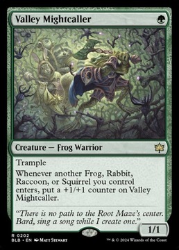 [MTG] Valley Mightcaller (BLB)