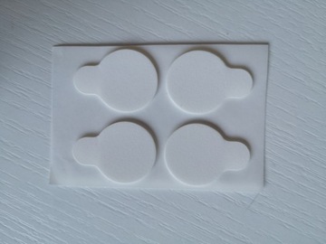 Dwustronne przylepce piankowe 4szt Sticker 22mm