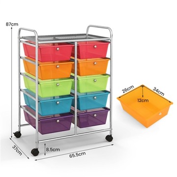 Контейнер Costway 87 х 35,5 х 37 см