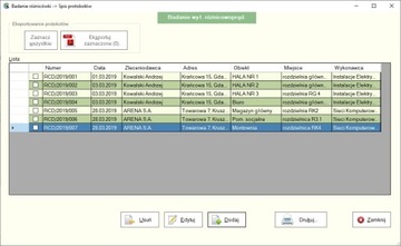 Программа iiione Electrical Measurements, для протоколов