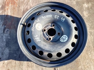 DISK OCELOVÝ RENAULT 16" 4X100 ET49