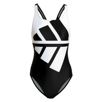 Strój kąpielowy damski adidas Logo Graphic HB3787 r.36
