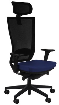 Ergonomiczny Fotel Biurowy Marti Siatka Granatowy