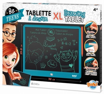 Tablet graficzny do nauki rysowania Buki 4+