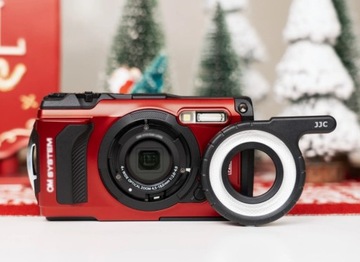 Макроадаптер со светодиодной вспышкой для Olympus TG-7 TG-6 TG-5 TG-4 TG-3 TG-2