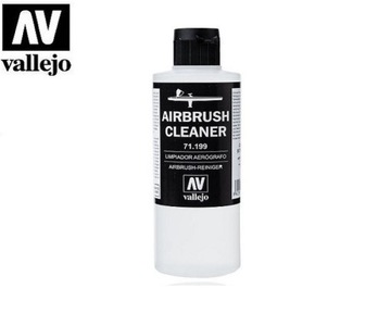 Vallejo 71199 Airbrush Cleaner 200ml - Płyn do czyszczenia aerografu 24H