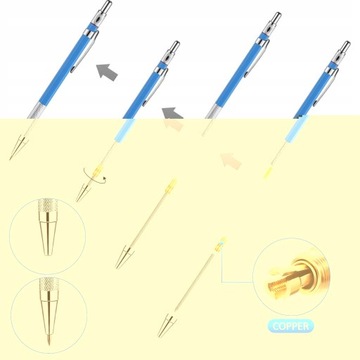 СТРОИТЕЛЬНЫЙ КАРАНДАШ КАРПАНСЕРА, АВТОМАТИЧЕСКИЕ ЗАПРАВКИ