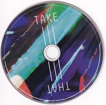 TAKE THAT III 2015 EDITION 1CD 1DVD LIVE TOUR LIM.