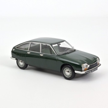 Citroën GS Club 1972, цвет «Charmille Green», Norev, масштаб 1:18