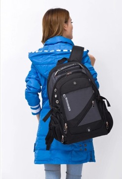 Рюкзак для ноутбука 17,3 см, очень вместительный, 38 литров, USB-камуфляж.