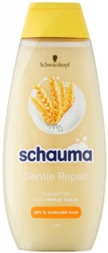 Schauma Gentle Repair szampon z balsamem pszenicznym do suchych i zniszczonych wla
