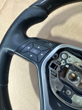 Рулевое колесо Mercedes CLS W218, X218, E-Class W212 кожа, дерево