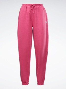 REEBOK Spodnie dresowe Identity H54768 Różowy Regular Fit