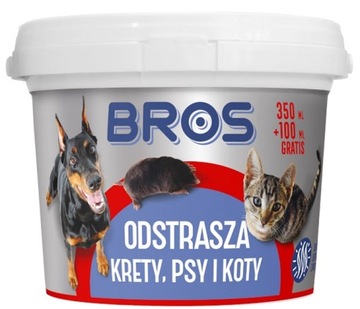 BROS ODSTRASZA KRETY, PSY I KOTY 450ML