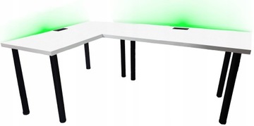 ИГРОВОЙ СТОЛ, УГОЛ, БЕЛЫЙ, КЛЕЙ, ПРОИЗВОДИТЕЛЬ