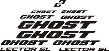 GHOST 22-2R naklejki na rower RÓŻNE KOLORY