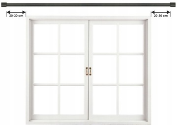 ОДИНОЧНЫЙ МЕТАЛЛИЧЕСКИЙ КАРДИН 16 мм 220 см УЗОРЫ