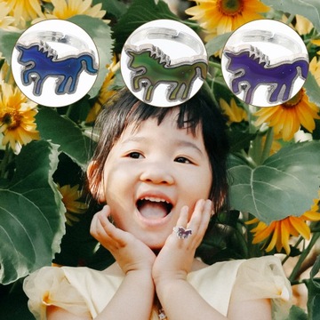 ЖИВОТНЫЕ ТЕМПЕРАТУРА БИЖУТЕРИЯ ДЛЯ ЖЕНЩИН КОЛЬЦА ЖЕНСКИЕ