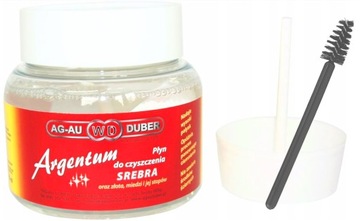 PROFESJONALNY Płyn ARGENTUM do Czyszczenia SREBRA Złota 210 ml Złoto Srebro