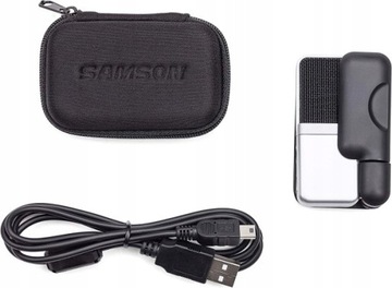 ПОРТАТИВНЫЙ КОНДЕНСАТОРНЫЙ МИКРОФОН SAMSON GO MIC USB PC MAC 16BIT + КРЫШКА