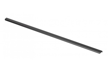 Uchwyt krawędziowy Hexa czarny mat 1200mm GTV