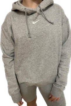 Nike Bluza Z Kapturem Sportswear Essentials Oversize Fit DJ7668063 XS