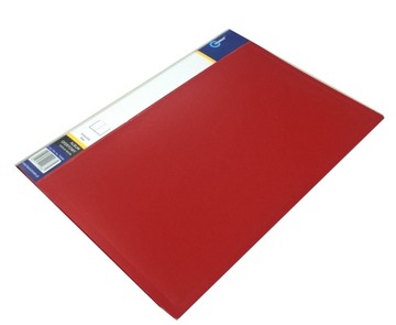 Teczka Ofertowa A4 Album Z 10 Koszulkami Czerwona Taurus