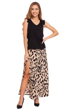 ДЛИННАЯ ЮБКА ЖЕНСКАЯ МАКСИ, ЭЛЕГАНТНАЯ, В ПОЛОСКУ, МОДНАЯ, MORAJ M