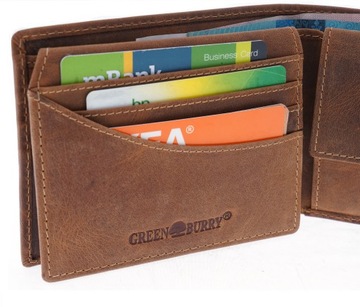 КОЖАНЫЙ КОШЕЛЕК ZODIAC TAURUS 1705-STIER-25 GREENBURRY