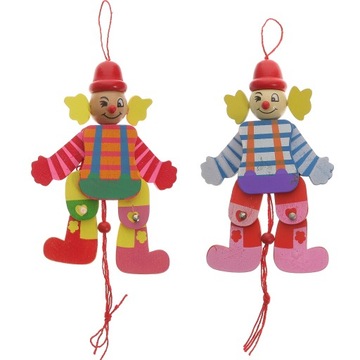 MARIONETKI LALKI ZABAWKI ŚMIESZNE ZABAWKI KLAUN
