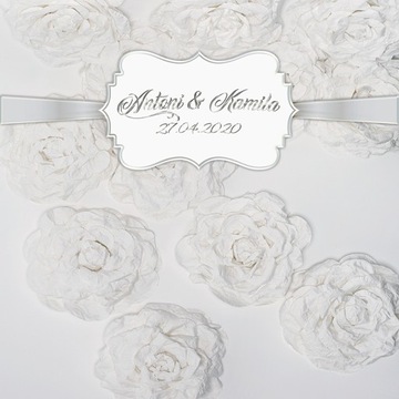 ŚCIANKA ŚLUBNA tło na imprezę 180x200 WEDD056