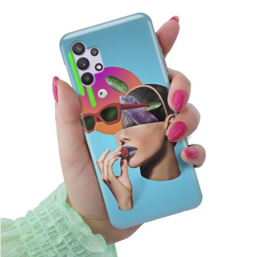 ETUI DO SAMSUNG A32 4G ARTYSTYCZNE ARTIST RÓŻOWE PINK KOBIECE RÓŻNE Wzory