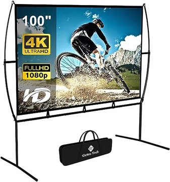 Ekran projekcyjny 16:9 GT GETCO TECH Automatic screen 120 80 cm x 140 cm