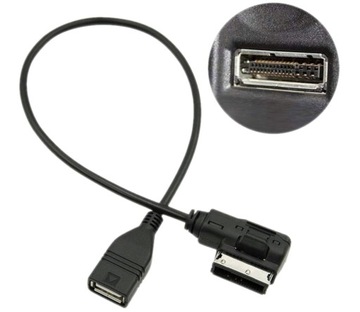 КАБЕЛЬНЫЙ РАЗЪЕМ АДАПТЕР АДАПТЕР AMI MMI USB VW SKODA SEAT AUDI