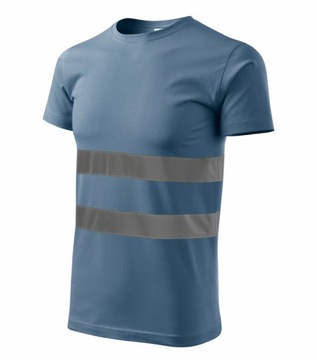 KOSZULKA Z ODBLASKAMI kol60 100% BAWEŁNA rozm.3XL