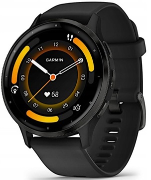 Smartwatch Garmin Venu 3 czarny Garmin Pay
