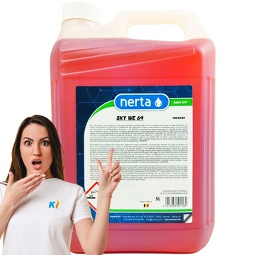 Aktywna piana do mycia samochodu Nerta Sky WE 64 5L efekt śniegu BEZPIECZNA