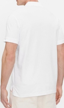 POLO koszulka EMPORIO ARMANI 44 XXL logo biały