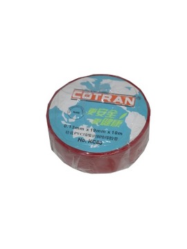 TAŚMA IZOLACYJNA COTRAN KC60 10M CZERWONA
