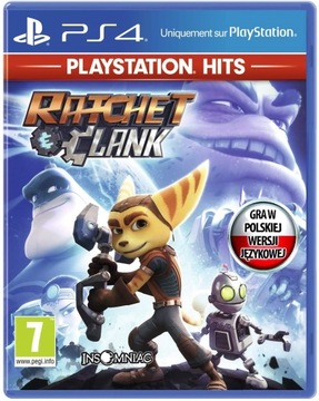 RATCHET & CLANK Polski Dubbing PS4 / PS5 Płyta - Blu-ray