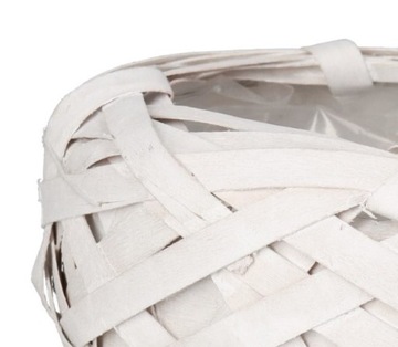 DONICZKA OSŁONKA WIKLINOWA DONICZKA NA KWIATY 15CM