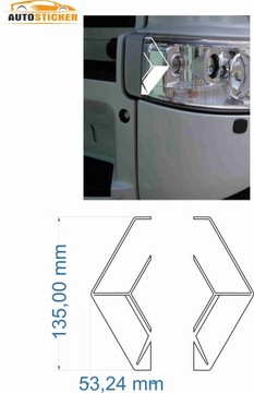 NAKLEJKI NAKLEJKA RENAULT NA LAMPE TIR