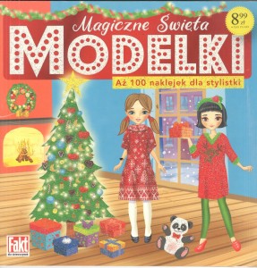 MODELKI Magiczne święta NAKLEJKI