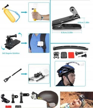 Набор аксессуаров XL 50 в 1 для GoPro 11 10 9 MINI