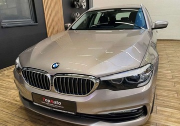BMW Seria 5 F10-F11 Touring Facelifting 520d 190KM 2017 BMW Seria 5 2.0D 190KM SKORA gwarancjaFULL LED AUTOMAT zarejestrowana, zdjęcie 12