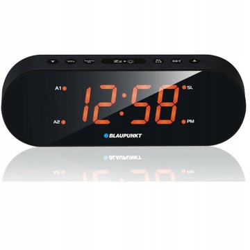 BLAUPUNKT RADIOBUDZIK ZEGAR DUŻY WYŚWIETLACZ CR6OR