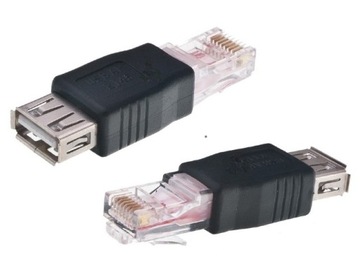 Разъем адаптера USB-RJ45 8p8c