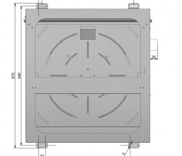 Подъемник для проектора Kauber V ULTRASLIM 32